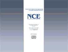 Tablet Screenshot of nce.fi